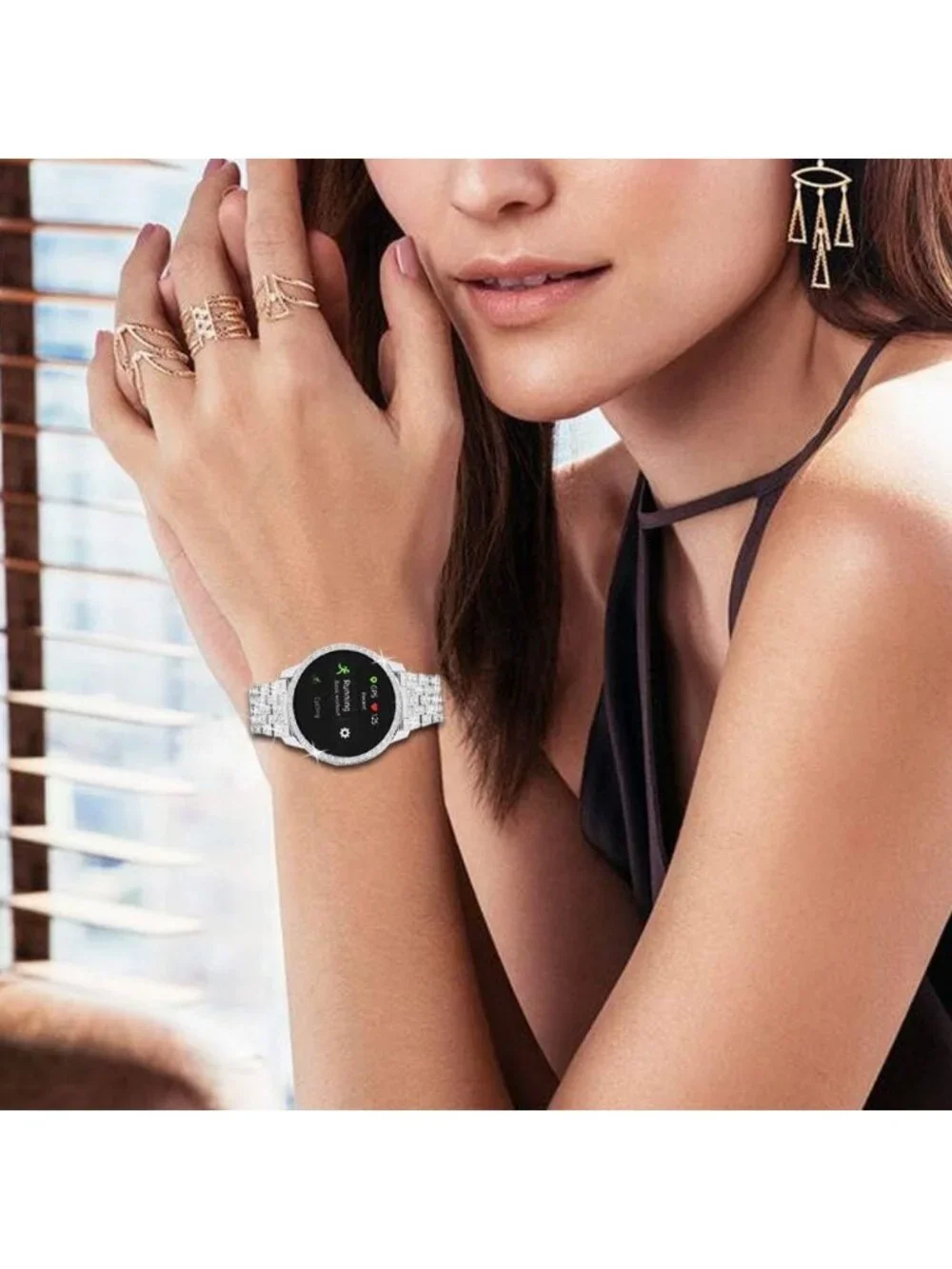 Stylish Bling Replacement Strap & Protective Case for Galaxy Watch 8/7/6